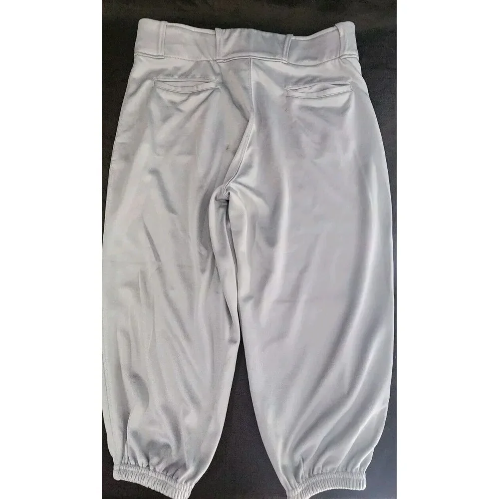 Rawlings Baseball Men's Knickers Baseball Pants Light Gray‎ Size Large NWOT